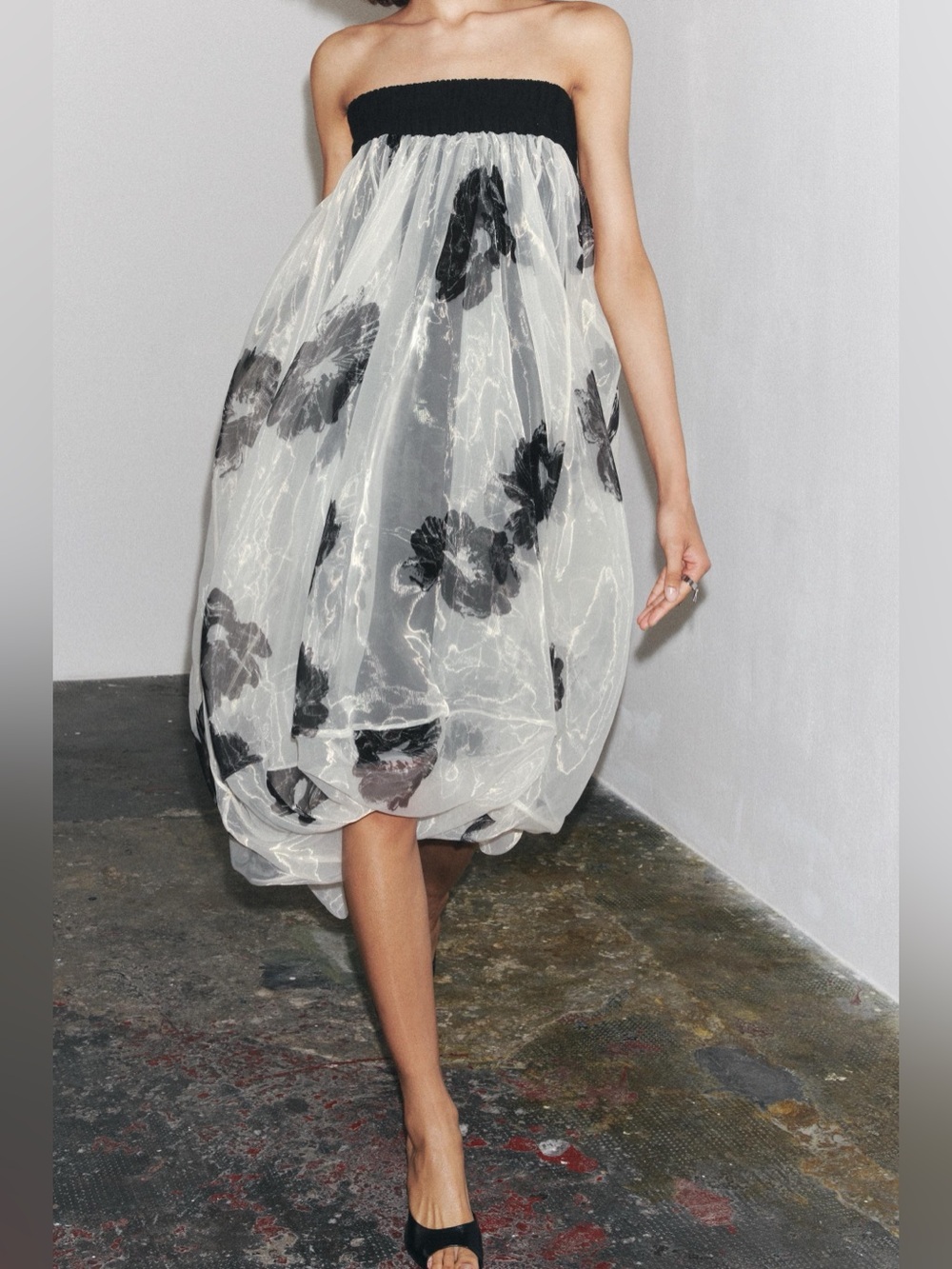 Zara Organza Dress